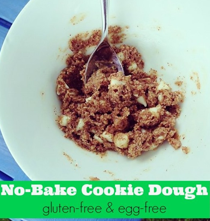 Gluten & Dairy-Free Cookie Dough, easy desserts, no bake desserts
